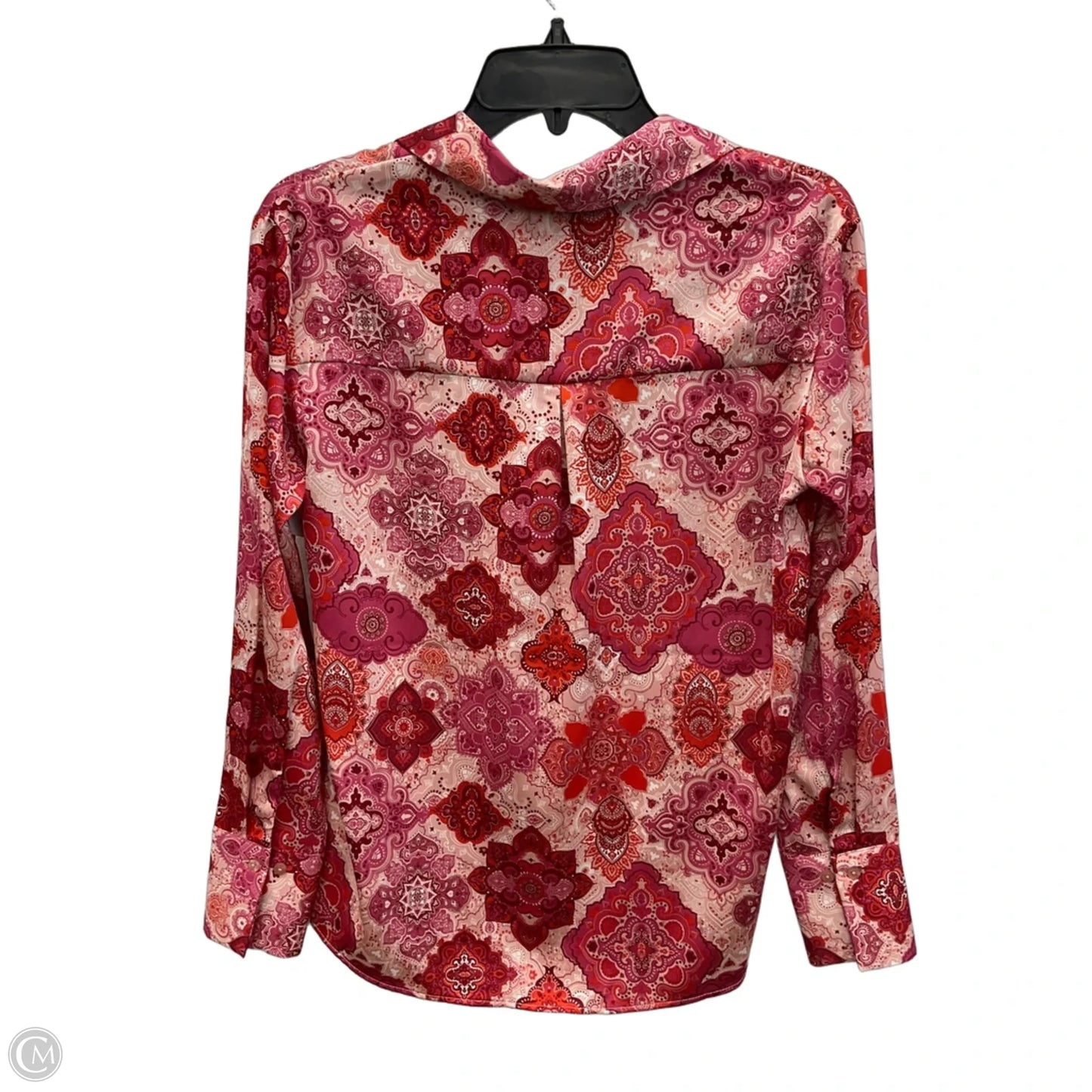 Blouse Long Sleeve By Rachel Zoe In Pink, Size: Xs