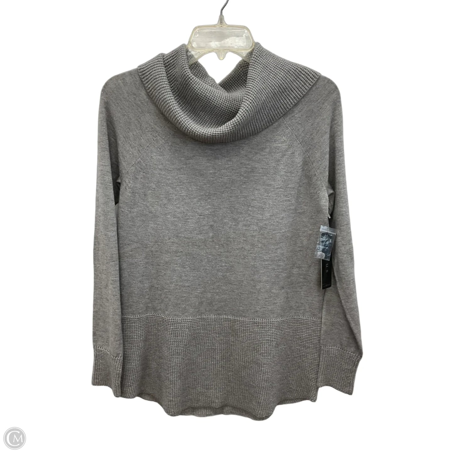 Top Long Sleeve By Cyrus In Grey, Size: S