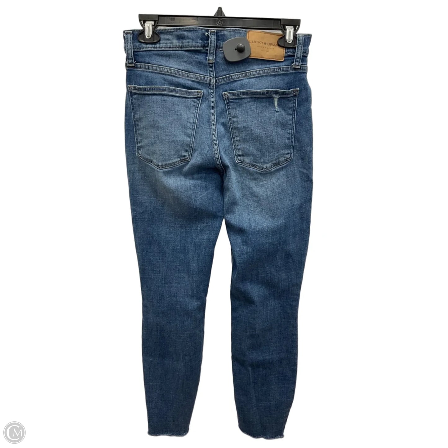 Jeans Skinny By Lucky Brand In Blue Denim, Size: 6