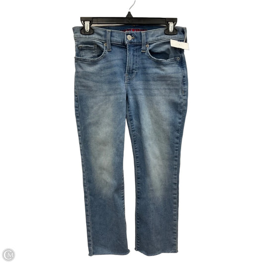 Jeans Cropped By Lucky Brand In Blue Denim, Size: 2