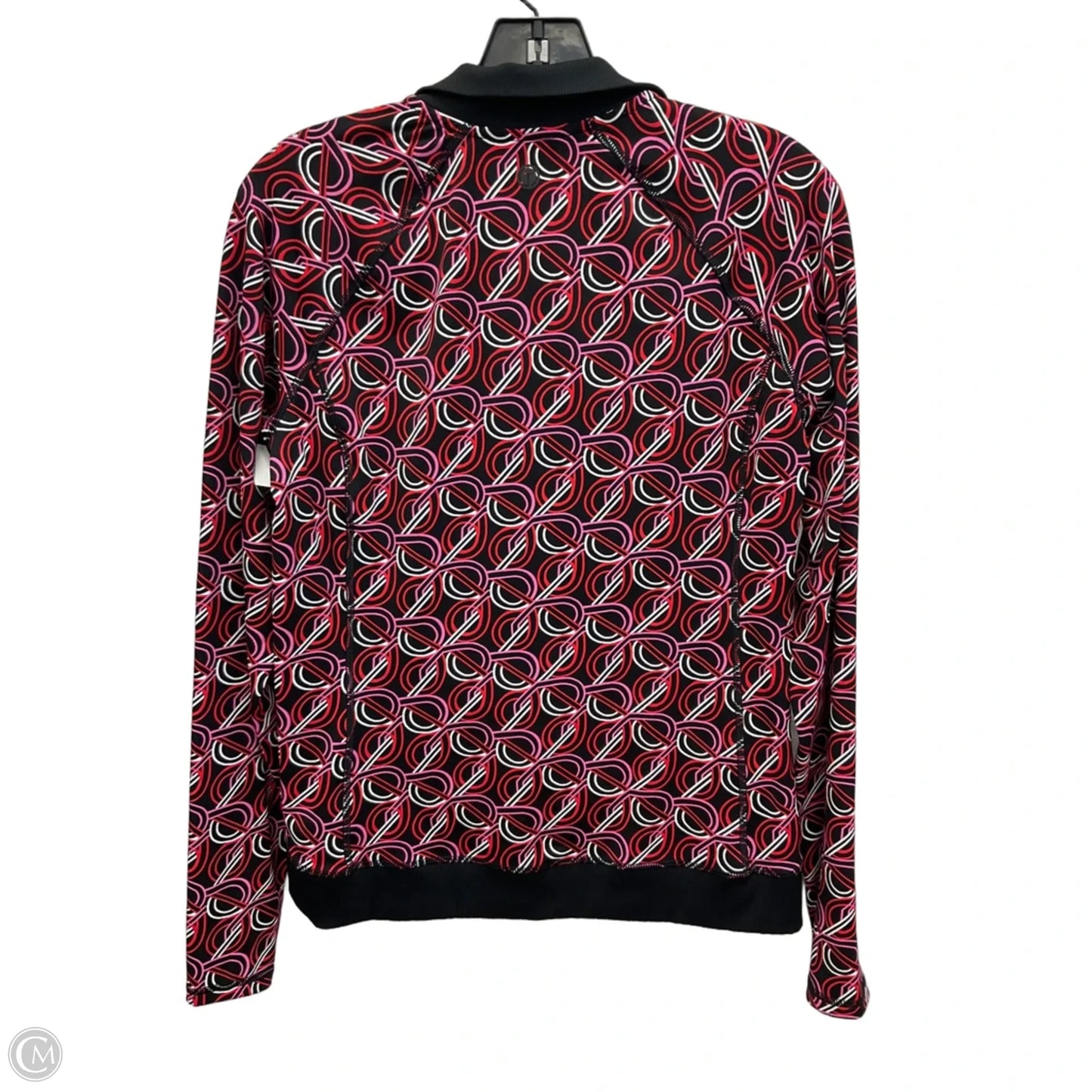 Athletic Top Long Sleeve Collar By Talbots In Pink, Size: S