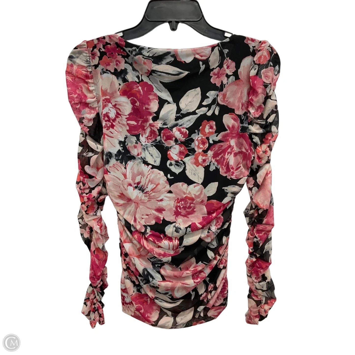 Top Long Sleeve By White House Black Market In Pink, Size: Xs
