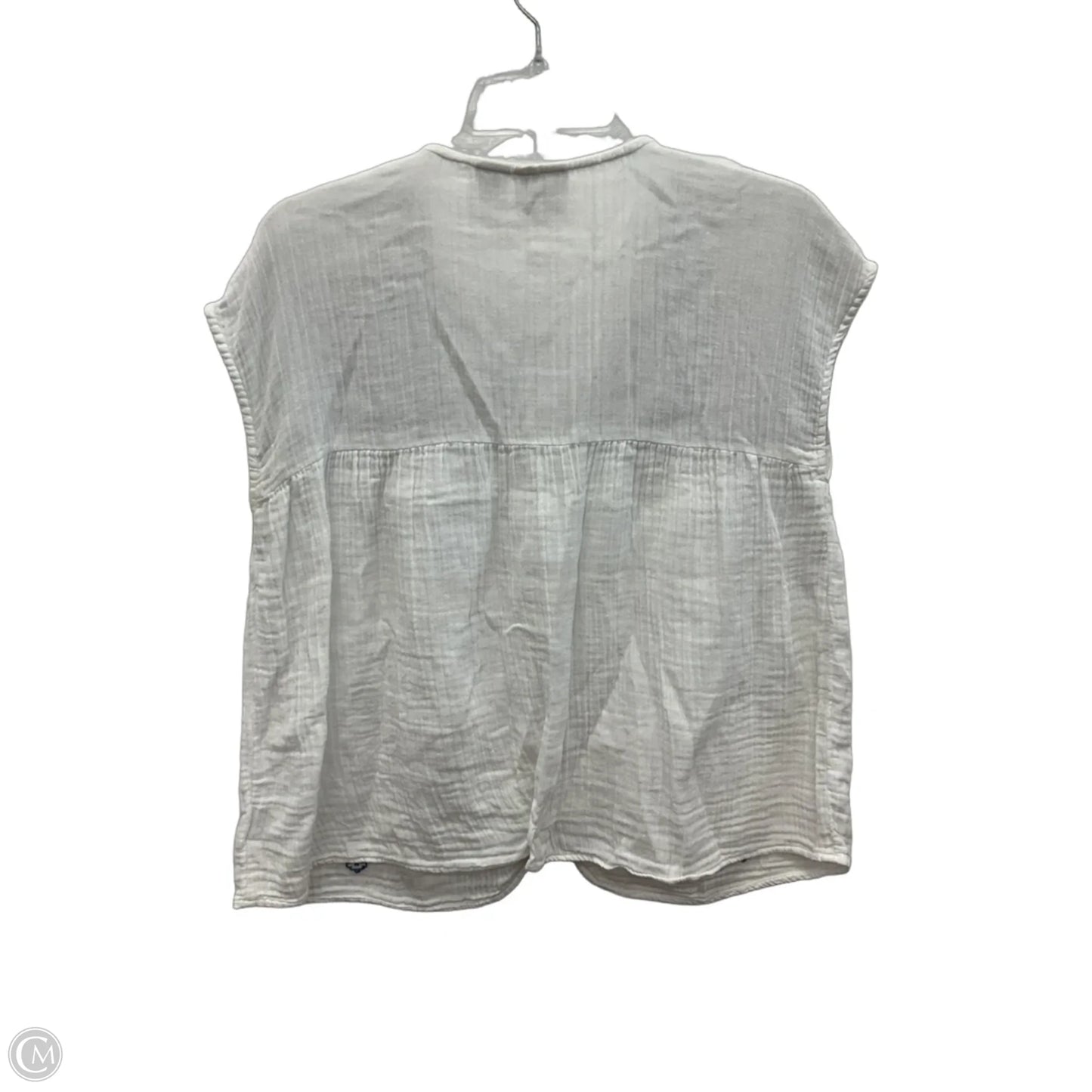 Top Short Sleeve By Rachel Zoe In White, Size: M