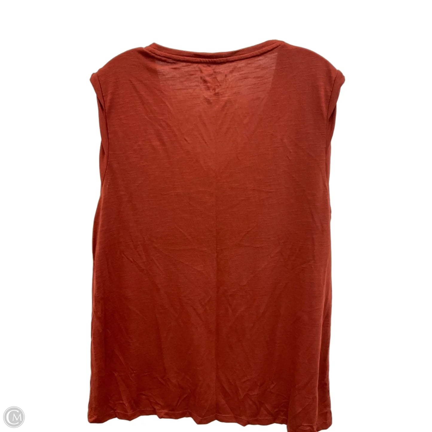 Top Sleeveless By Sonoma In Red, Size: Xl