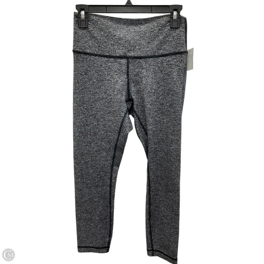 Athletic Leggings Capris By Lululemon In Grey, Size: 8
