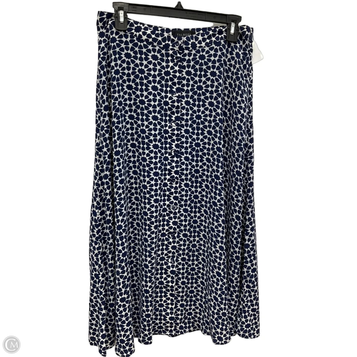 Skirt Maxi By Talbots In Blue, Size: S