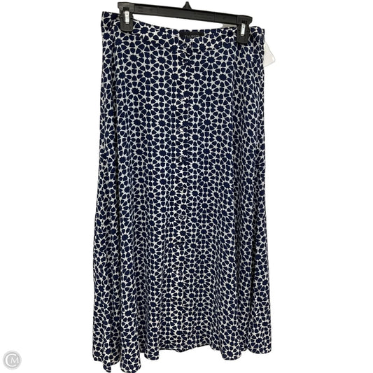 Skirt Maxi By Talbots In Blue, Size: S