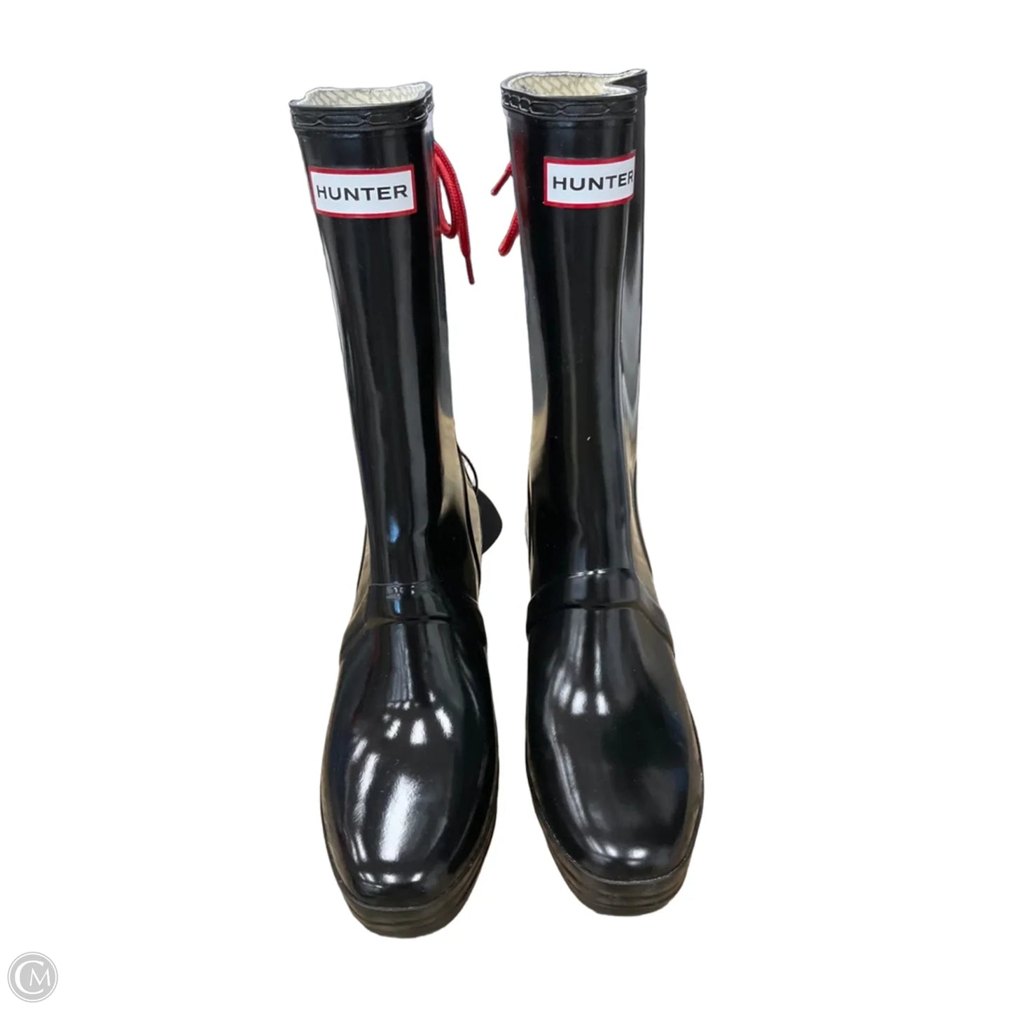 Boots Rain By Hunter In Black, Size: 9