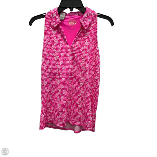Tank Top Designer By Lilly Pulitzer In Pink, Size: M