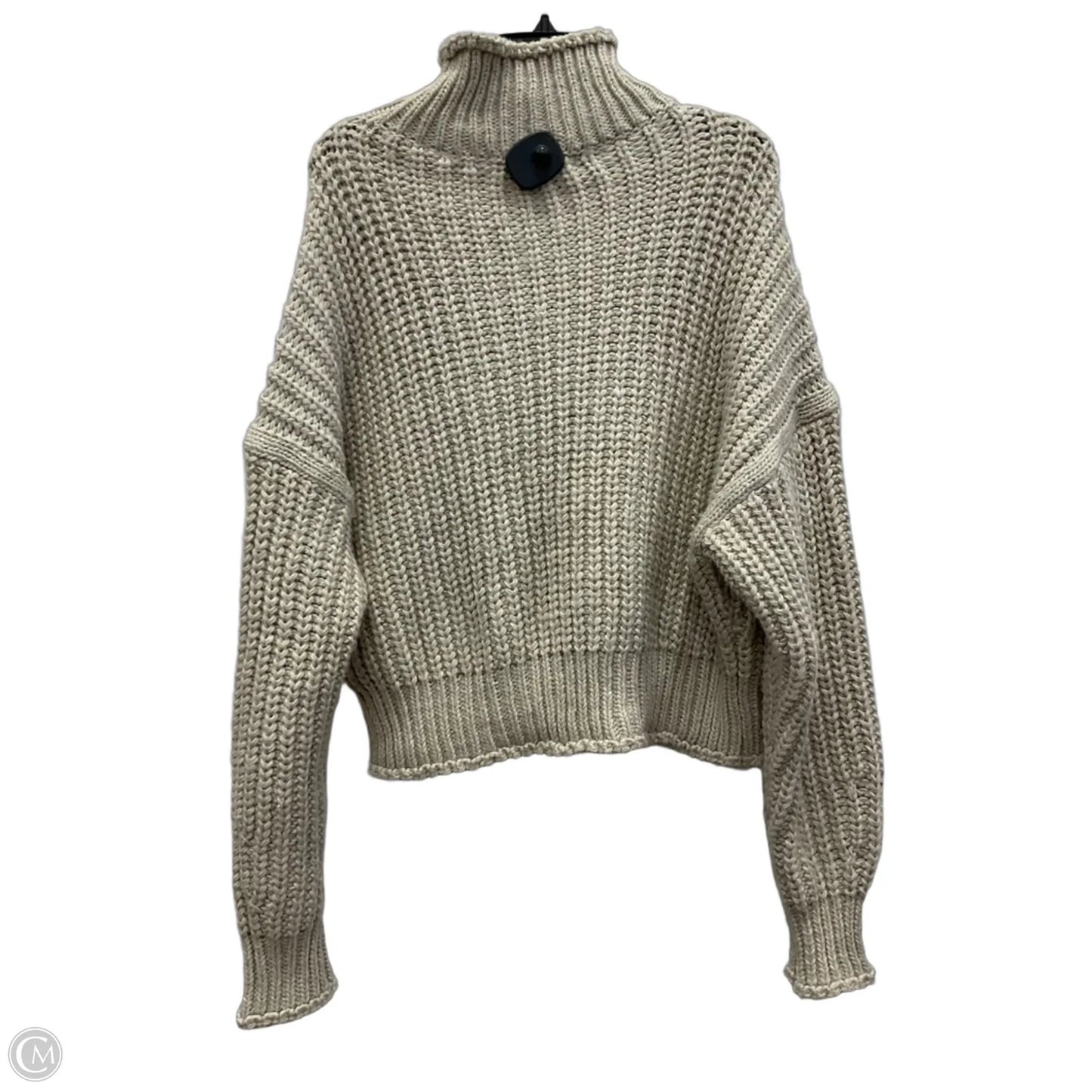 Sweater By H&m In Tan, Size: L