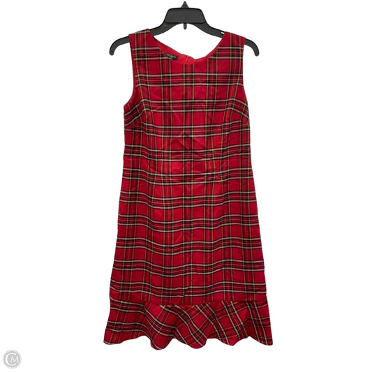 Dress Casual Short By Talbots In Plaid Pattern, Size: 6p