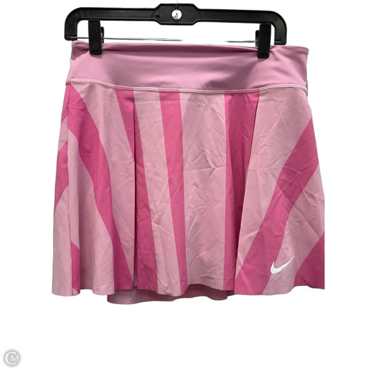 Athletic Skort By Nike Apparel In Pink, Size: M