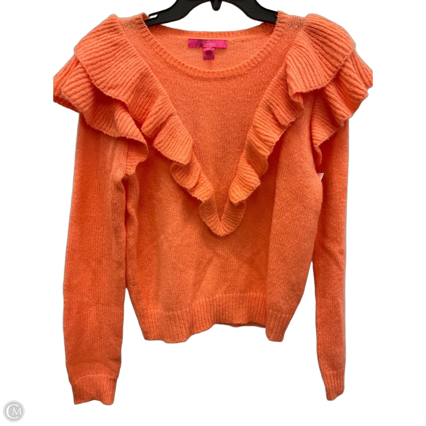 Sweater Designer By Lilly Pulitzer In Orange, Size: S