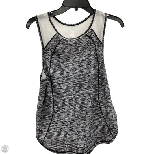 Athletic Tank Top By Lululemon In Grey, Size: 6