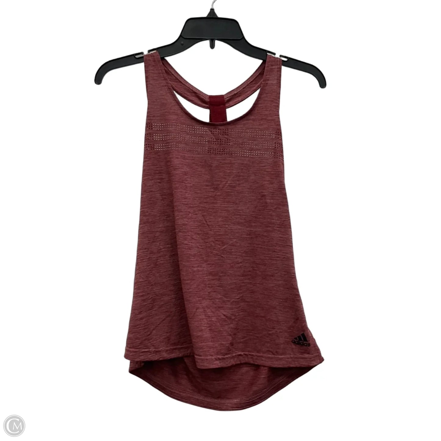 Athletic Tank Top By Adidas In Red, Size: S