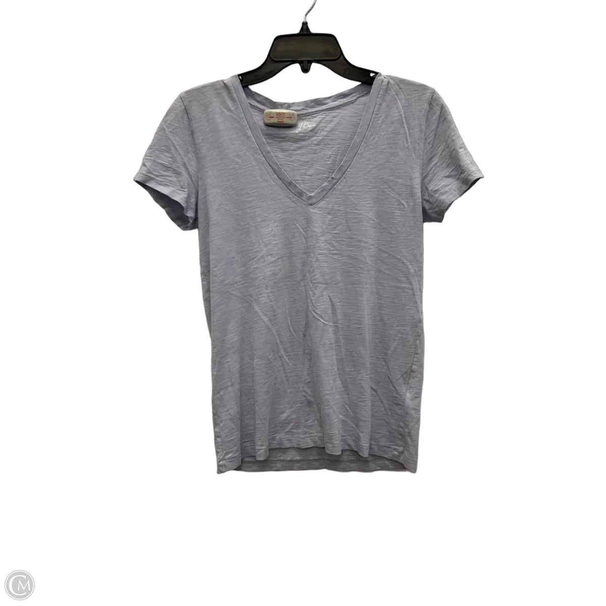 Top Short Sleeve Basic By J. Crew In Purple, Size: S