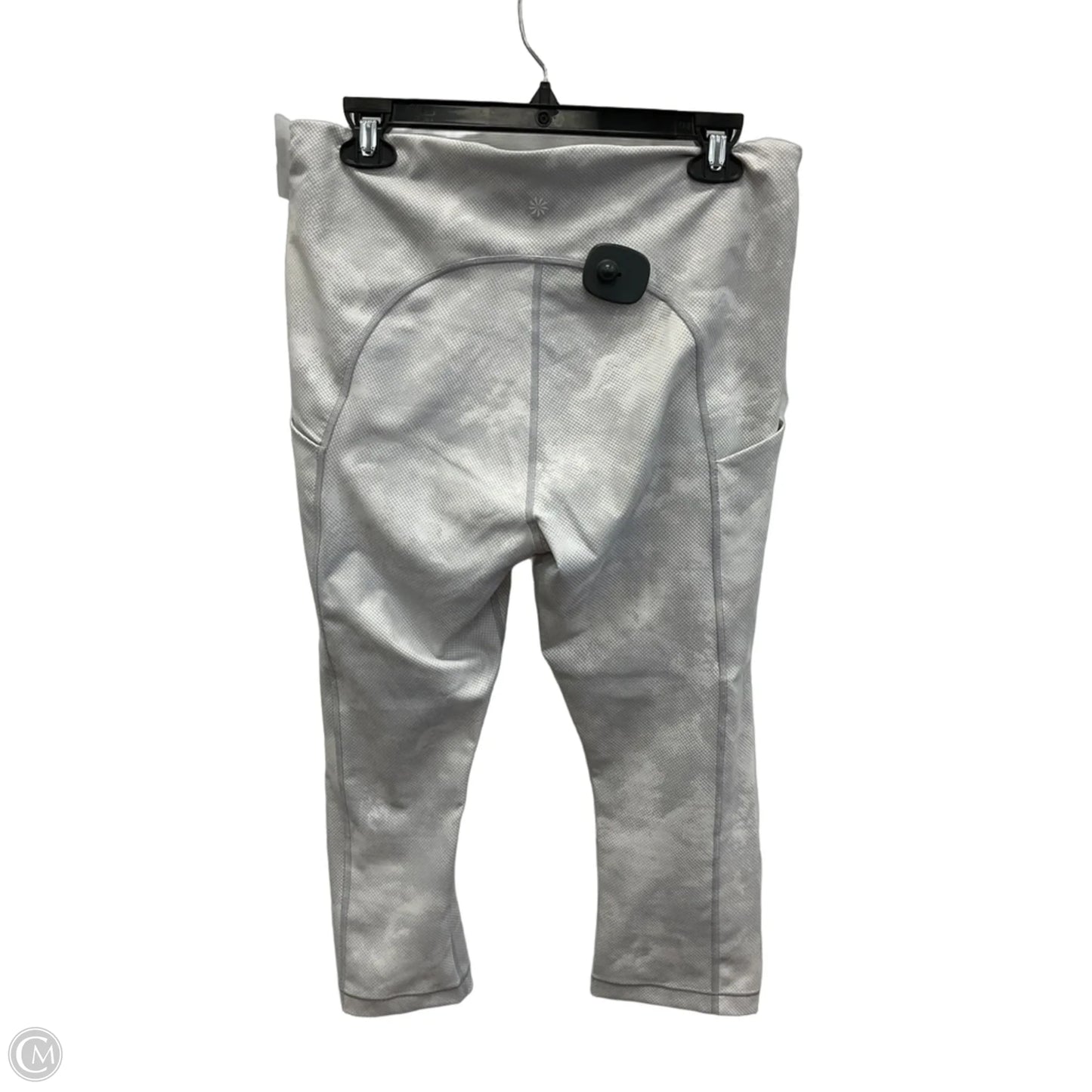 Athletic Leggings Capris By Athleta In Grey, Size: L