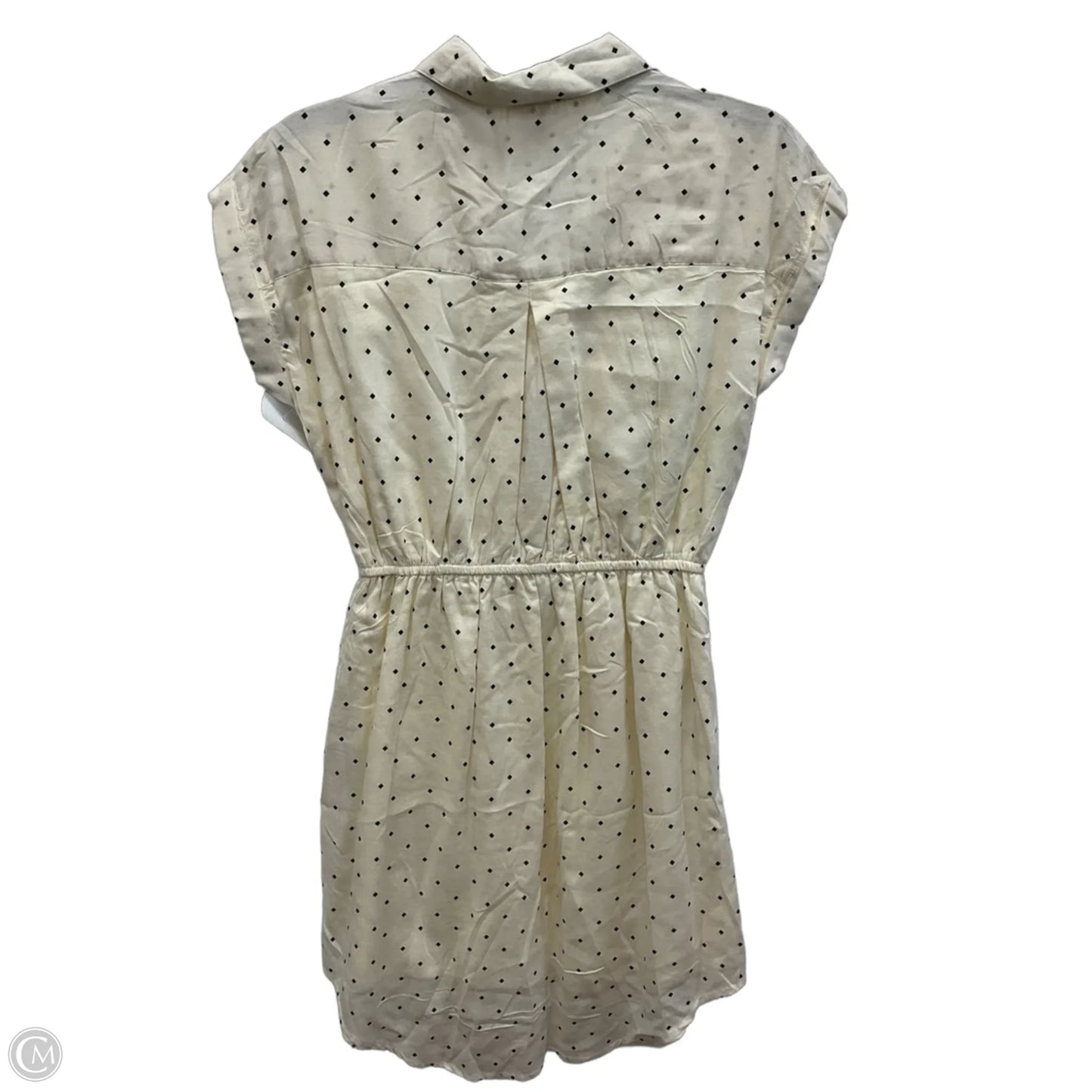 Dress Casual Short By Japna In Cream, Size: S