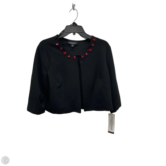 Top Long Sleeve By Charter Club In Black, Size: L