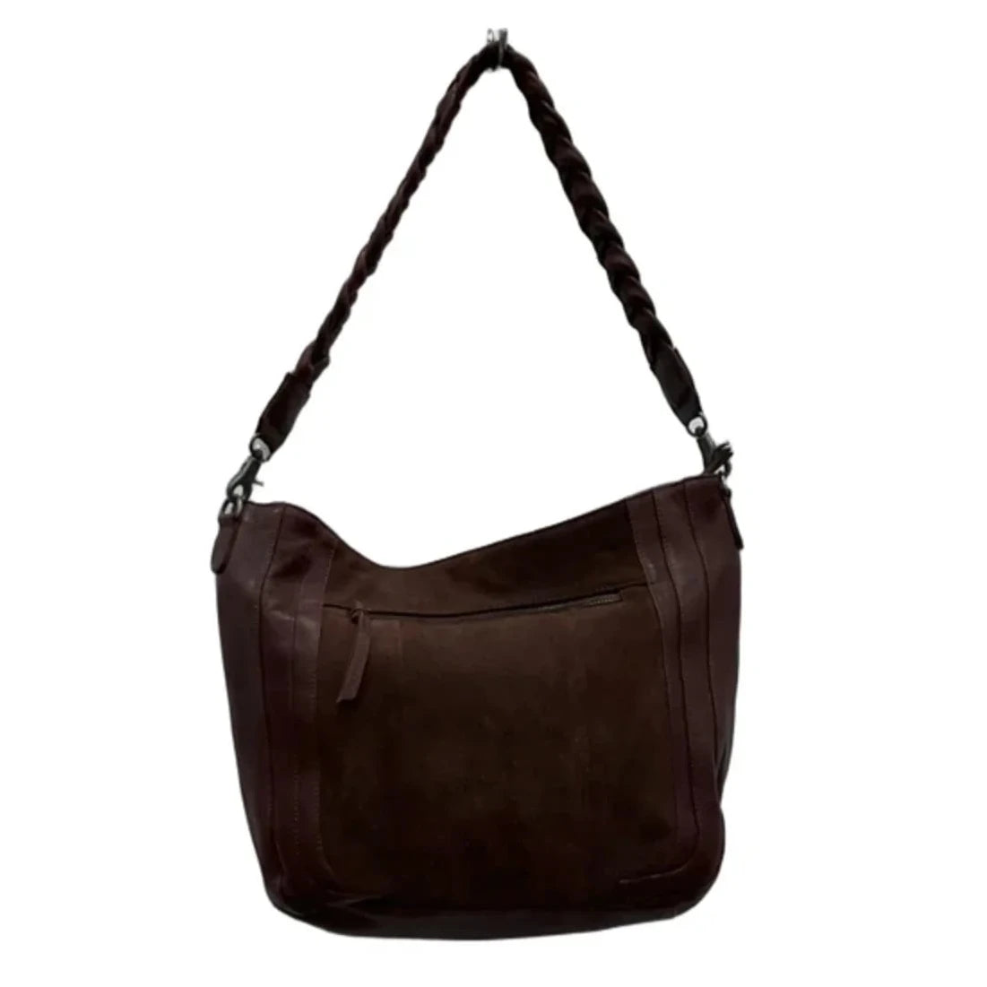 Handbag Leather By Cma, Size: Large