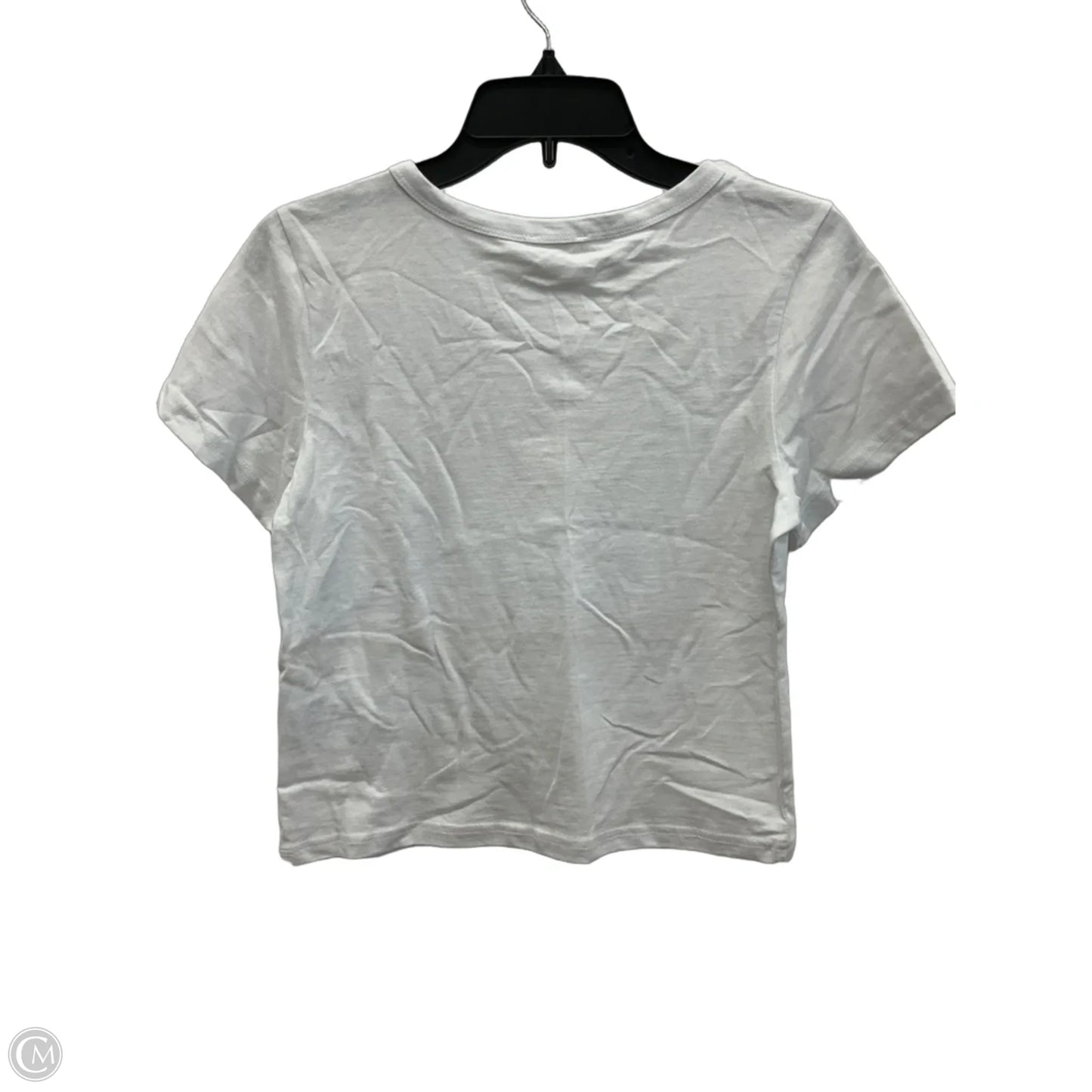 Top Short Sleeve Basic By Pilcro In White, Size: Xs