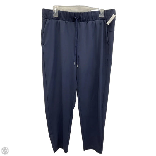 Athletic Pants By Talbots In Navy, Size: L