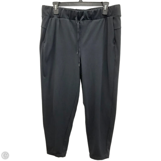 Athletic Pants By Talbots In Black, Size: L