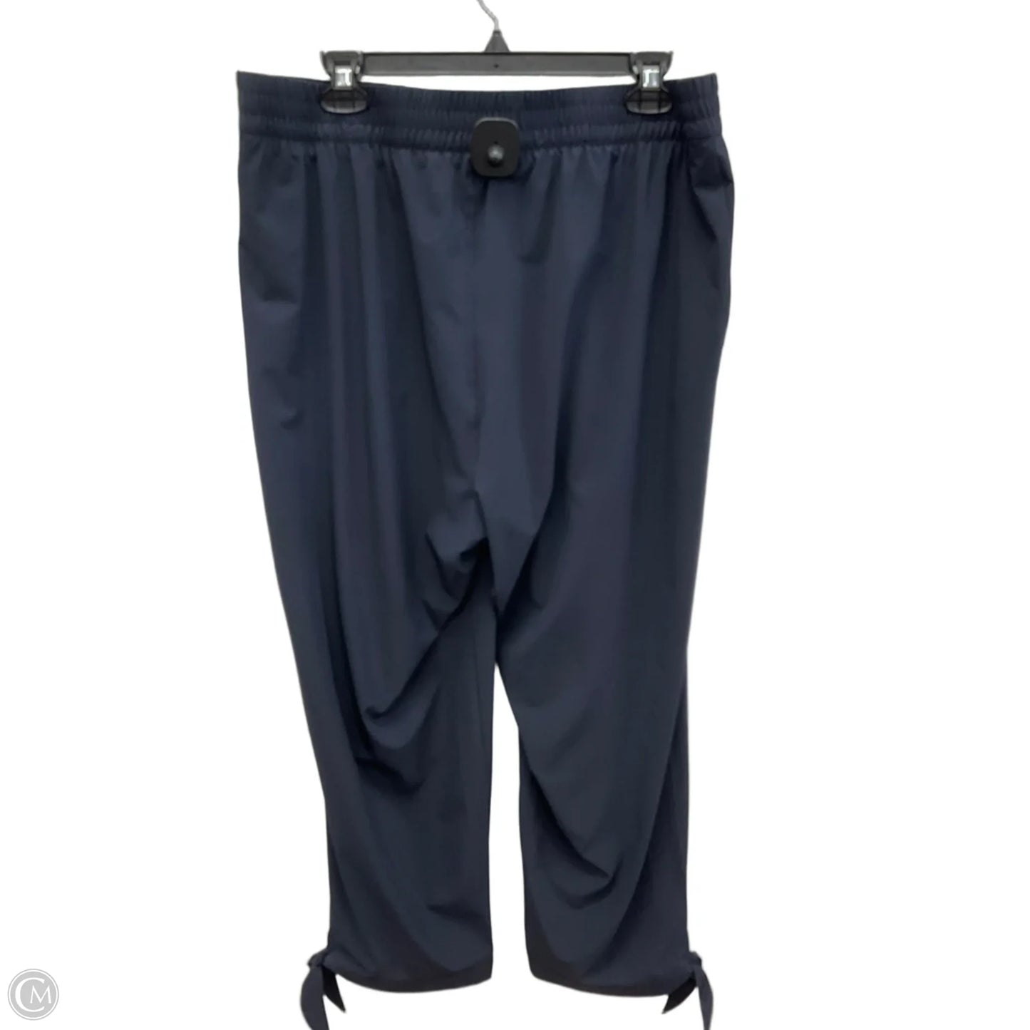 Athletic Pants By Talbots In Navy, Size: L