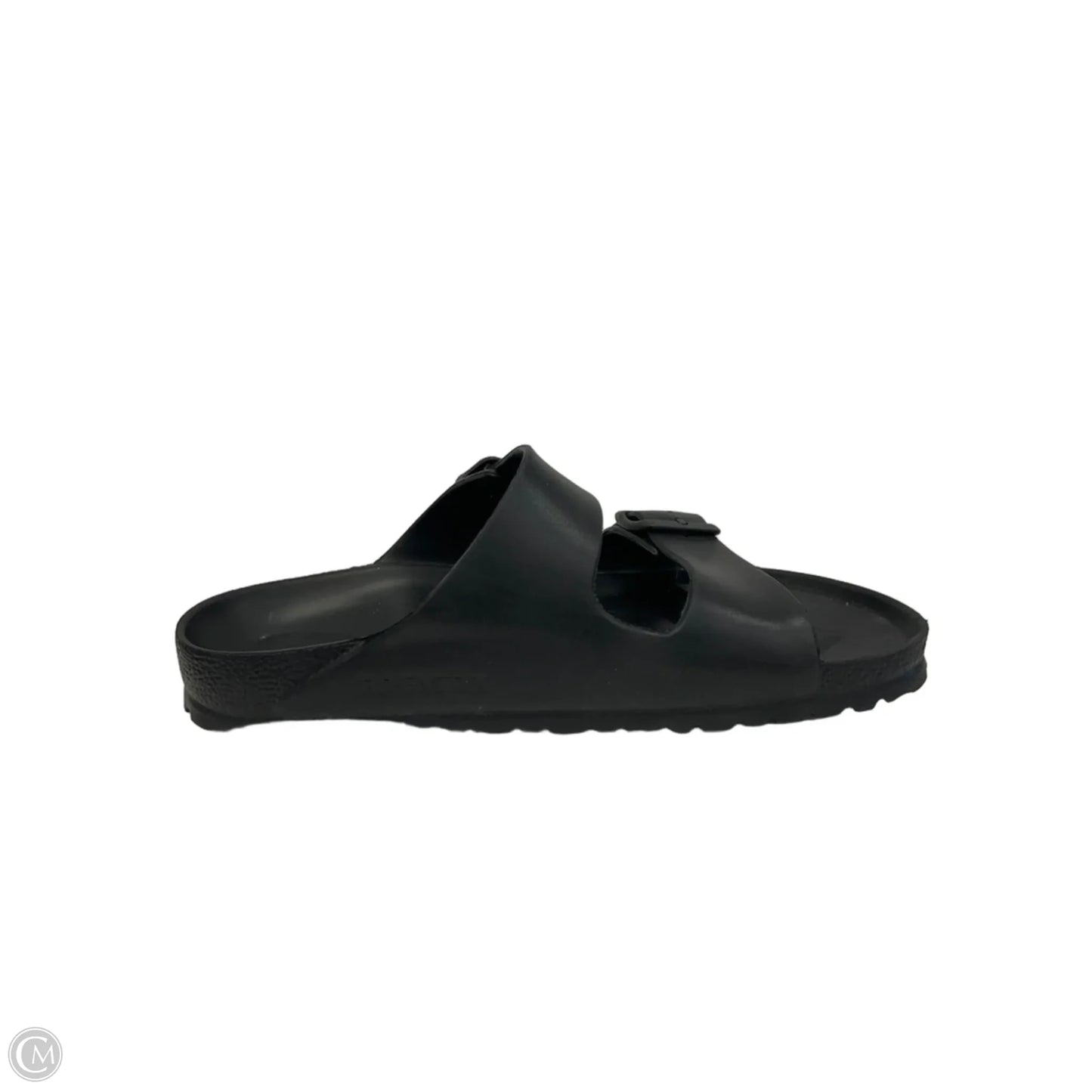 Sandals Flats By Birkenstock In Black, Size: 8