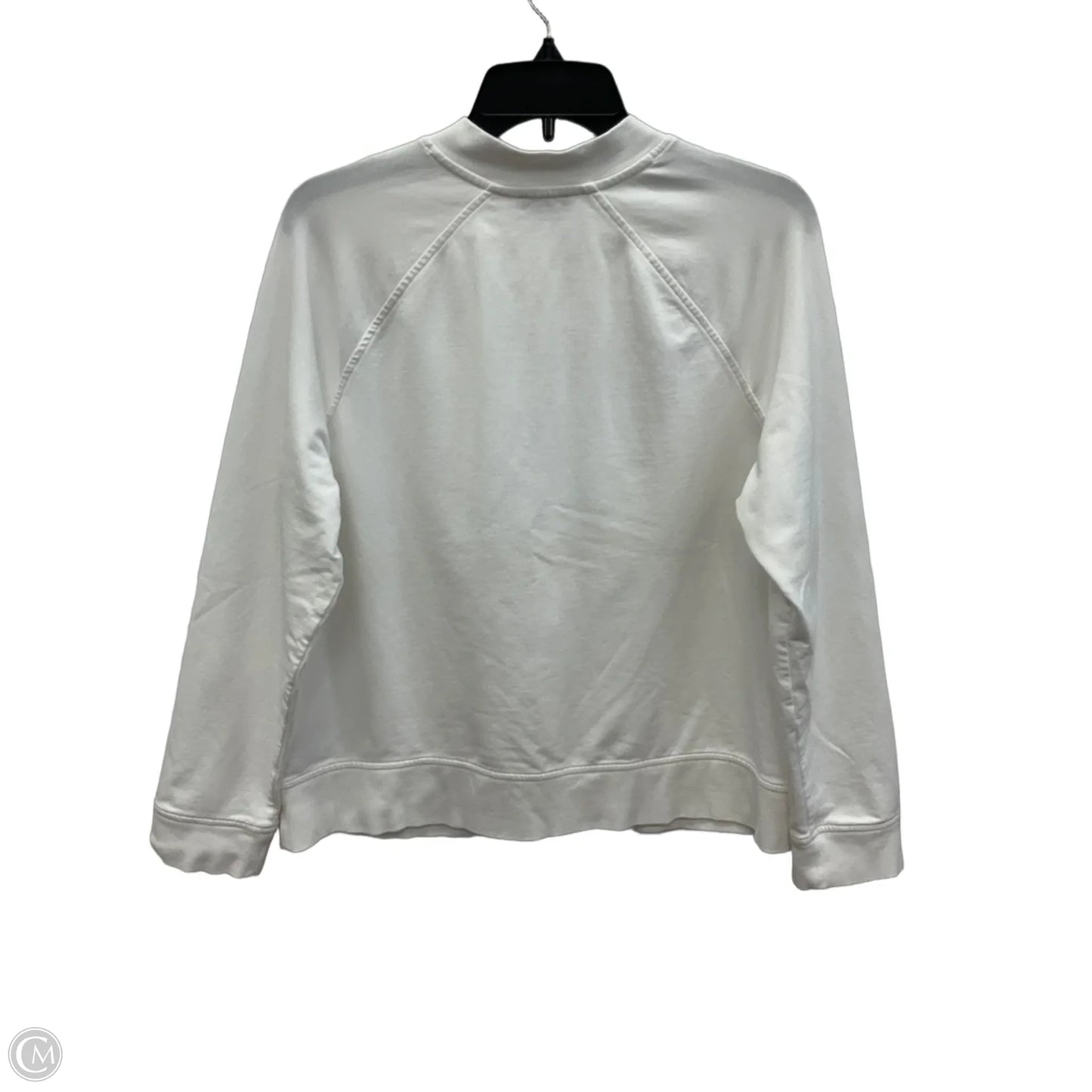 Athletic Jacket By Talbots In White, Size: Xlp