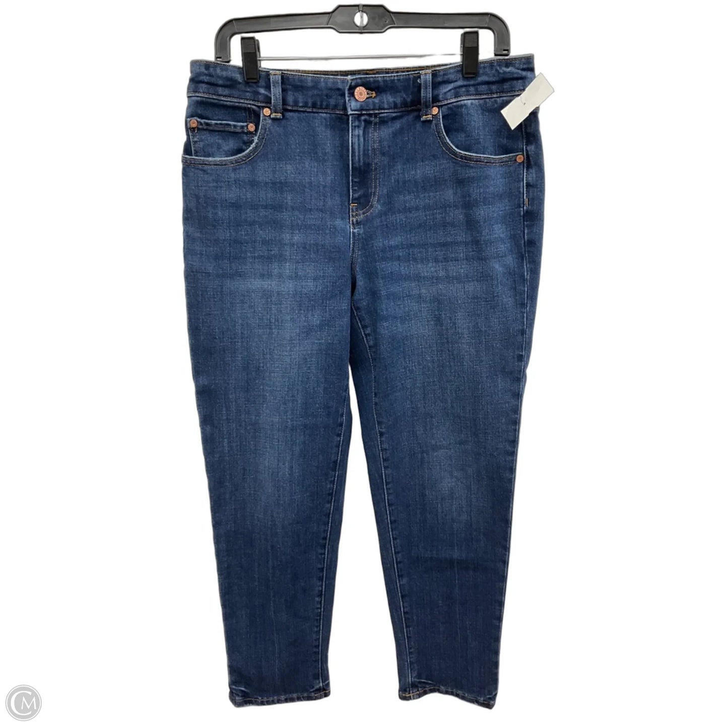 Jeans Straight By Talbots In Blue, Size: 8p