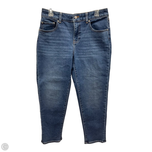 Jeans Straight By Talbots In Blue, Size: 6p