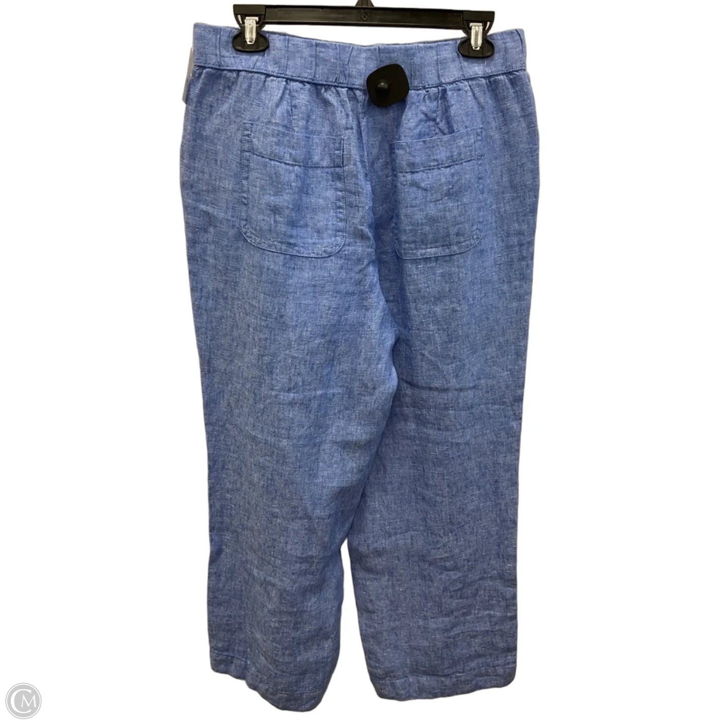 Pants Linen By Talbots In Blue, Size: Mp