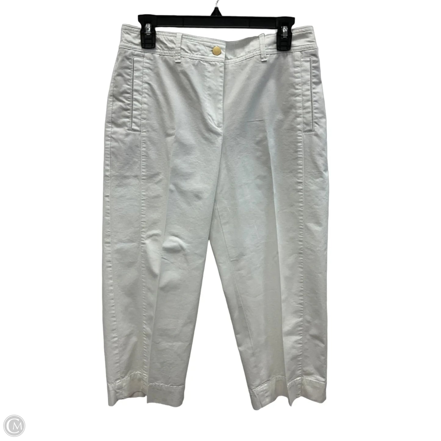 Pants Cropped By Talbots In Yellow, Size: 8p