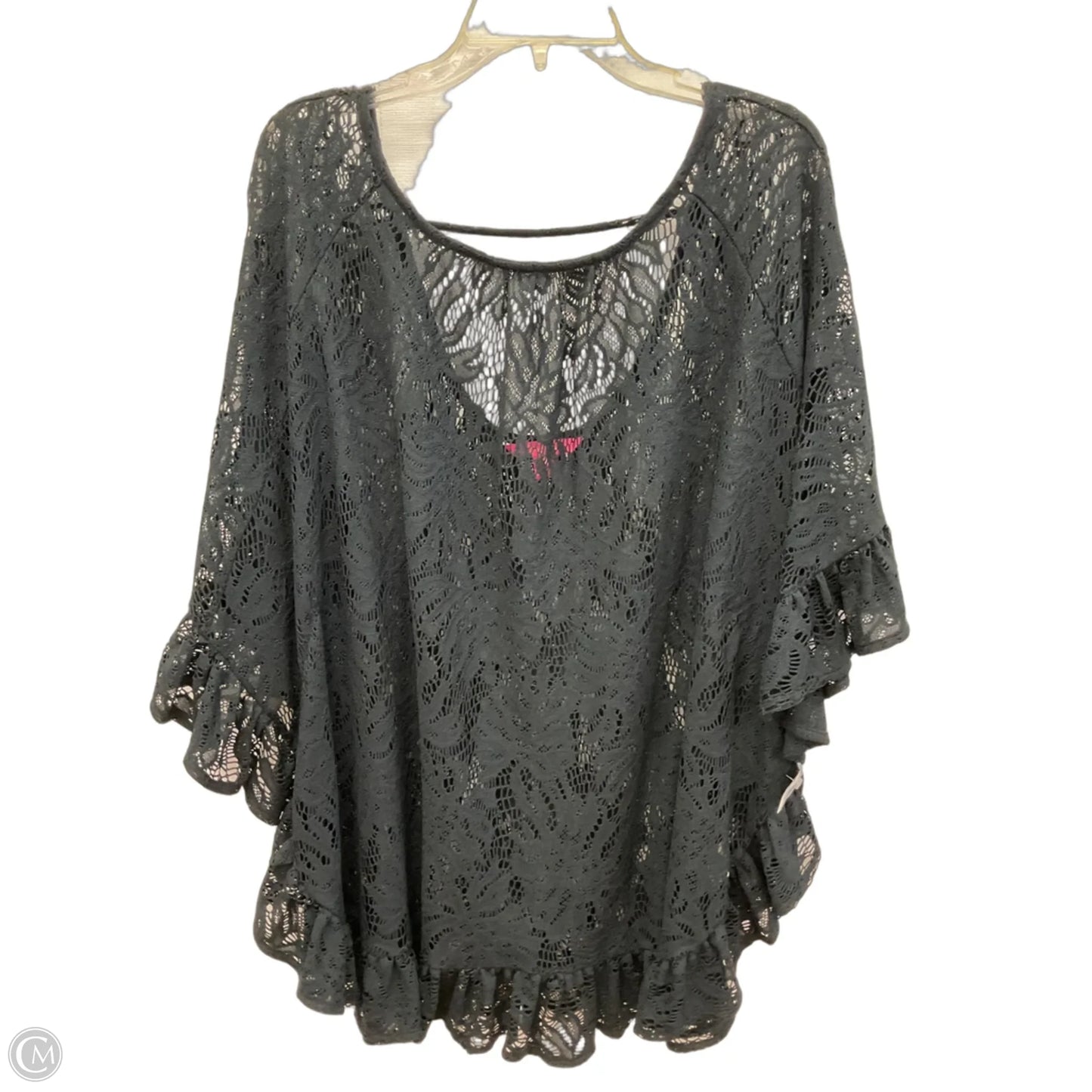 Swimwear Cover-up Designer By Lilly Pulitzer In Black, Size: S