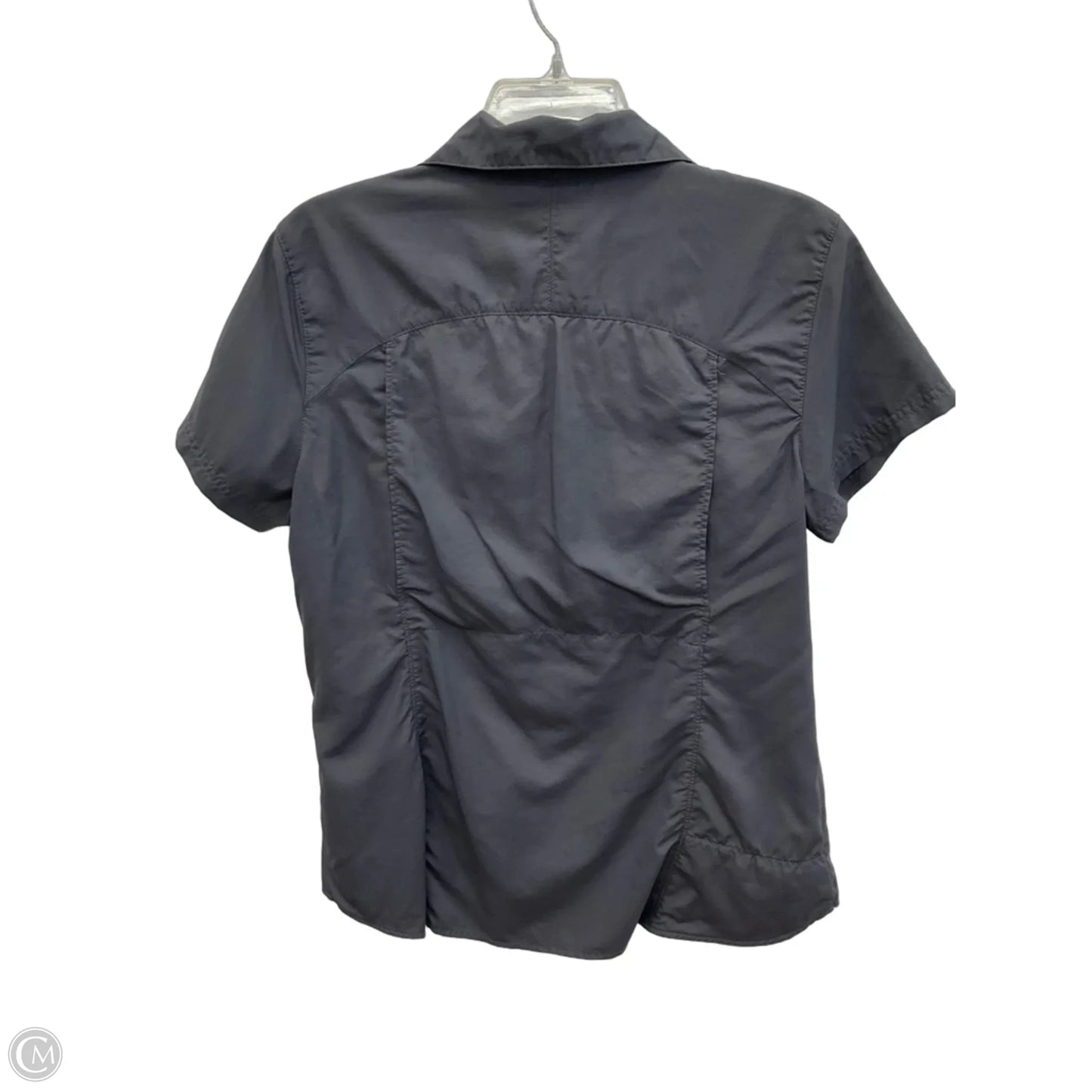 Athletic Top Short Sleeve By Columbia In Grey, Size: L