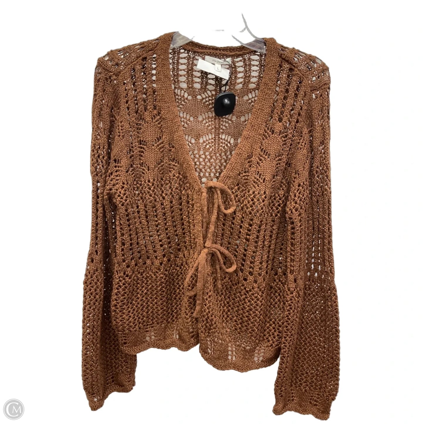 Cardigan By Maurices In Brown, Size: L