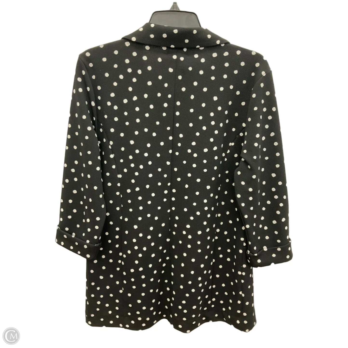 Blazer By Maurices In Black & White, Size: L