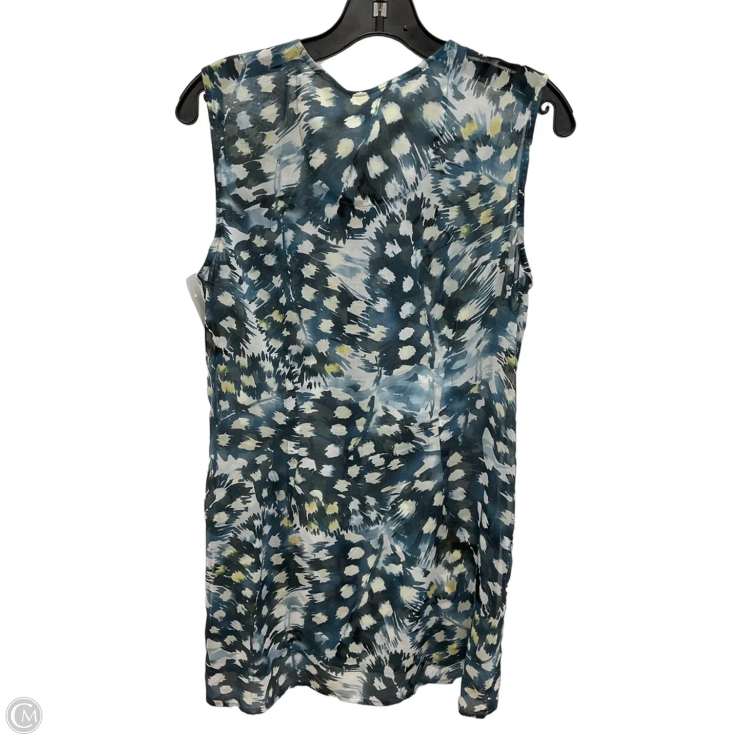 Tunic Sleeveless By Cabi In Blue, Size: M