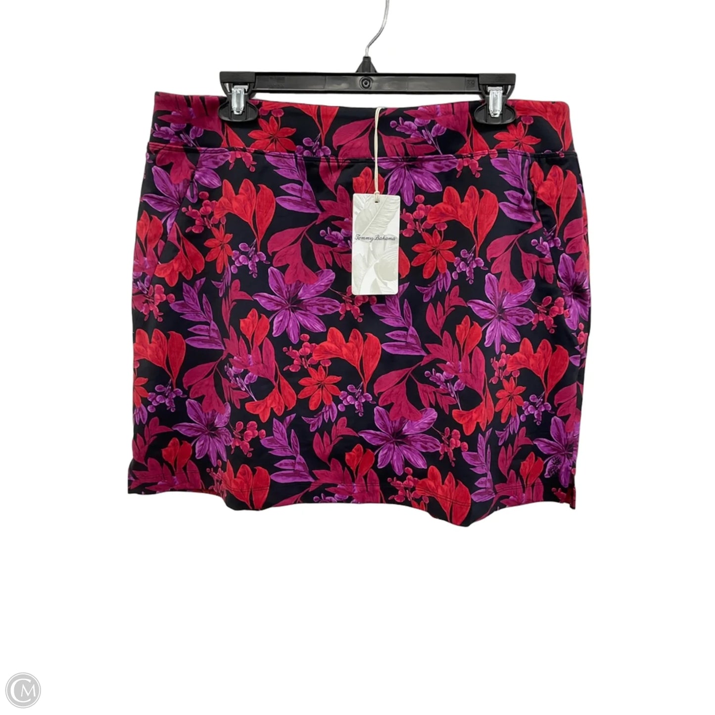 Skort By Tommy Bahama In Purple & Red, Size: L