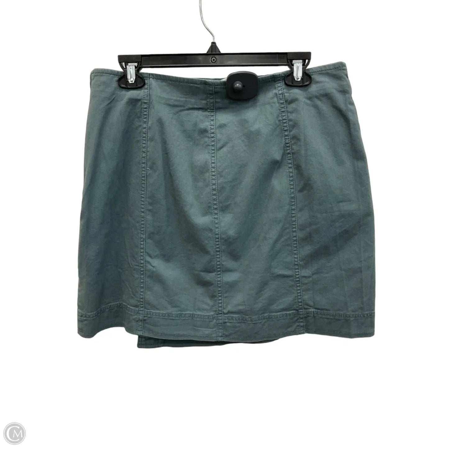Skirt Midi By Loft In Green, Size: M