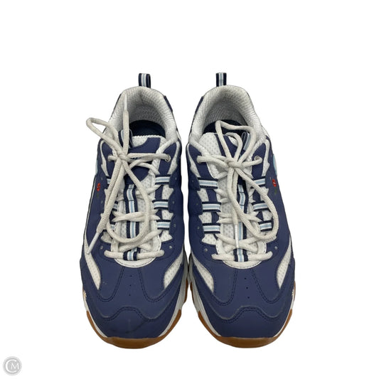 Shoes Athletic By Skechers In Blue, Size: 9