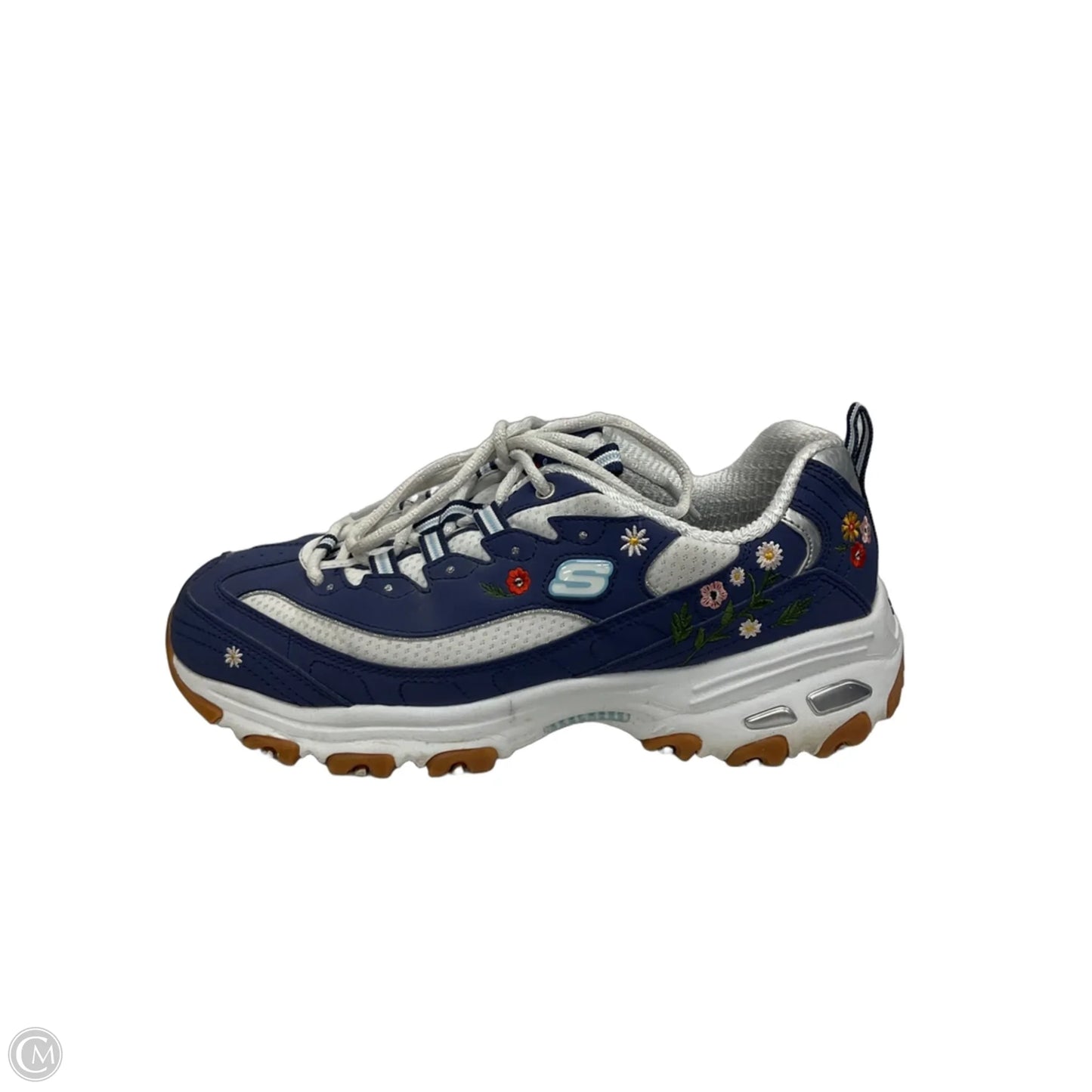 Shoes Athletic By Skechers In Blue, Size: 9