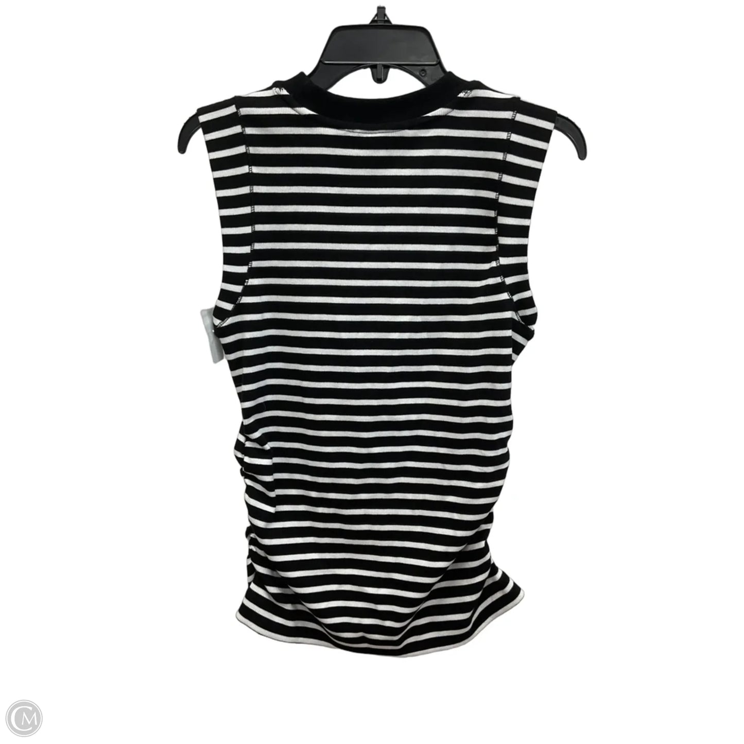 Top Sleeveless By White House Black Market In Black & White, Size: M