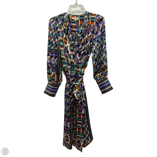 Dress Casual Midi By Cma In Multi-colored, Size: S