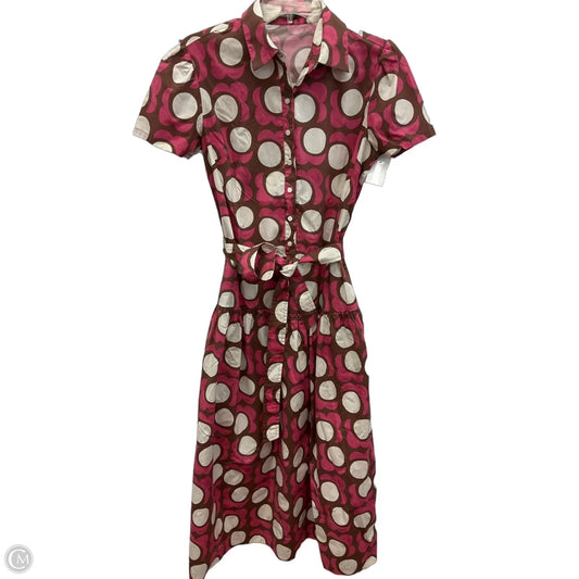 Dress Casual Maxi By J Mclaughlin In Brown & Pink, Size: S