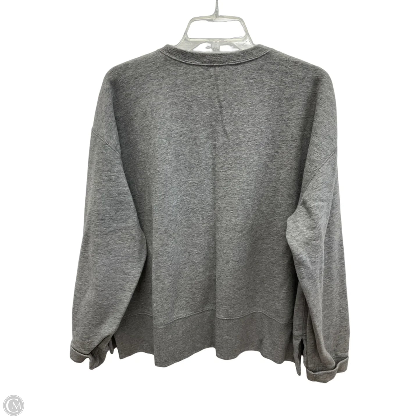 Athletic Top Long Sleeve Crewneck By Polo Ralph Lauren In Grey, Size: Xl