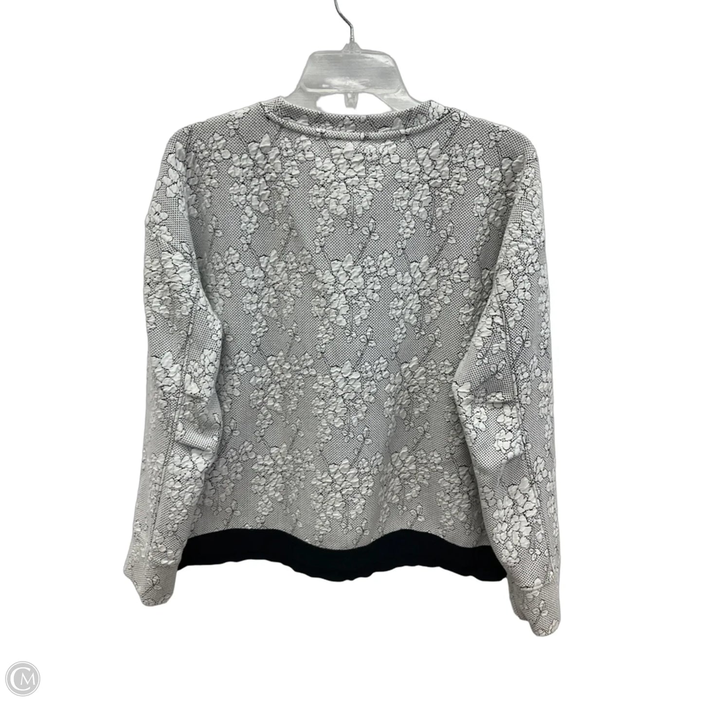 Athletic Top Long Sleeve Crewneck By Talbots In White, Size: L