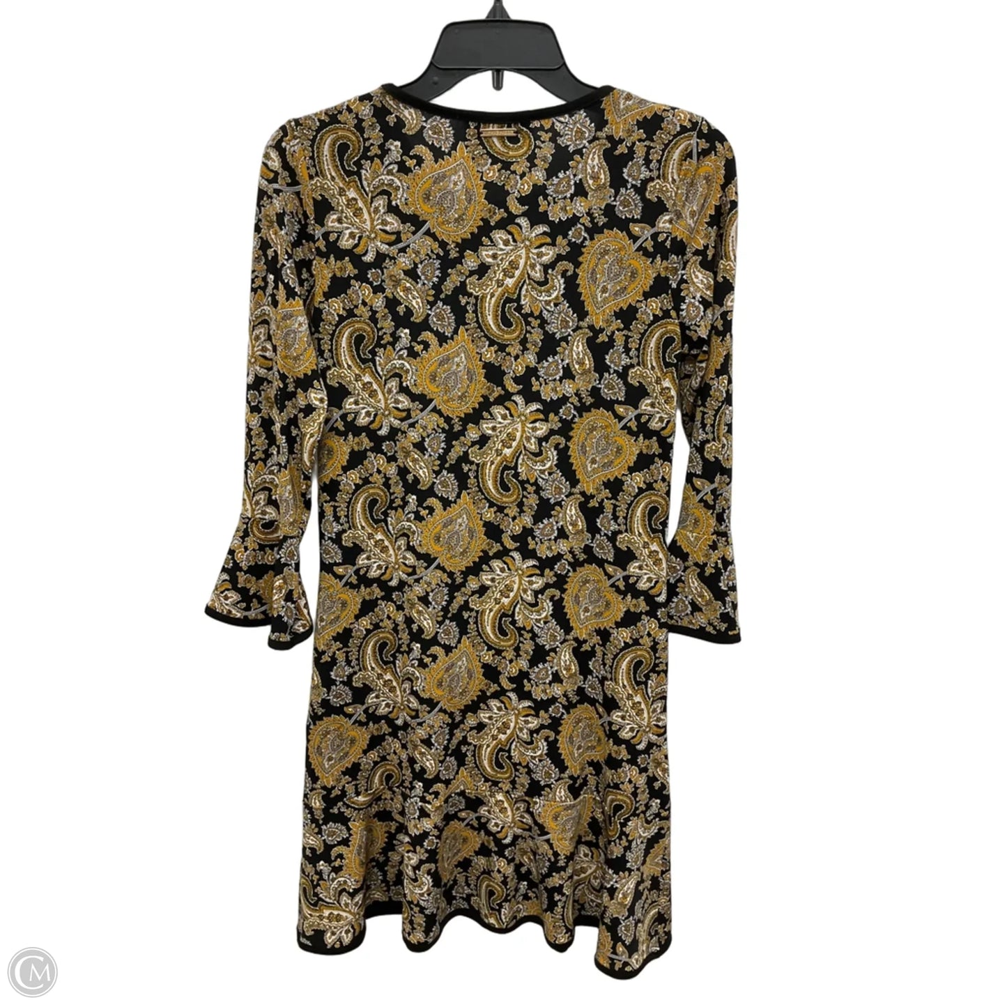 Dress Casual Short By Michael By Michael Kors In Black & Yellow, Size: Xs