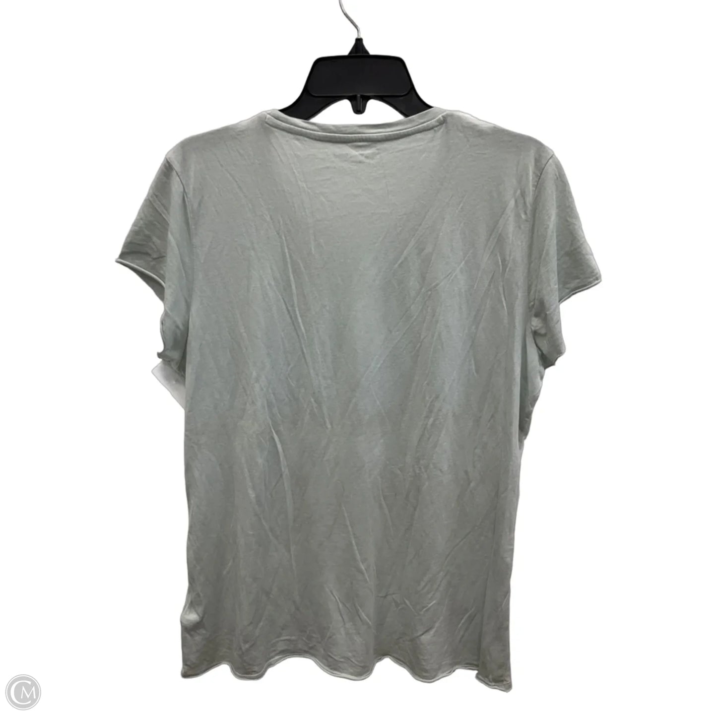 Top Short Sleeve By Calvin Klein In Blue, Size: Xl